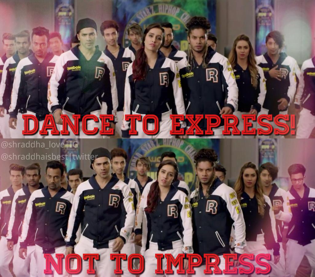 ShraddhaIsBest's tweet photo. @ShraddhaKapoor Wohooo!!!❤💃💃 #dancetoexpressnottoimpress #abcd2 @Varun_dvn @PDdancing @remodsouza_1 http://t.co/O8nAoiDl4G