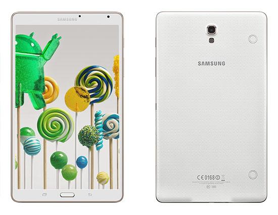 "Galaxy Tab S 8.4 updated to Android 5.0.2 Lollipop" - galaxytabs.com/?p=8631