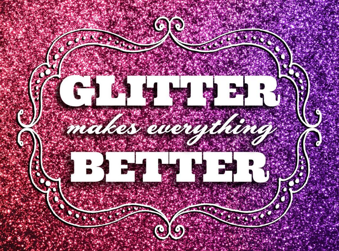 pauldunphy's tweet photo. Don't ya find that you sometimes just want to get some glitter and throw all around twitter! Lets do it! #Glitterdrop http://t.co/HrCXJ231ro