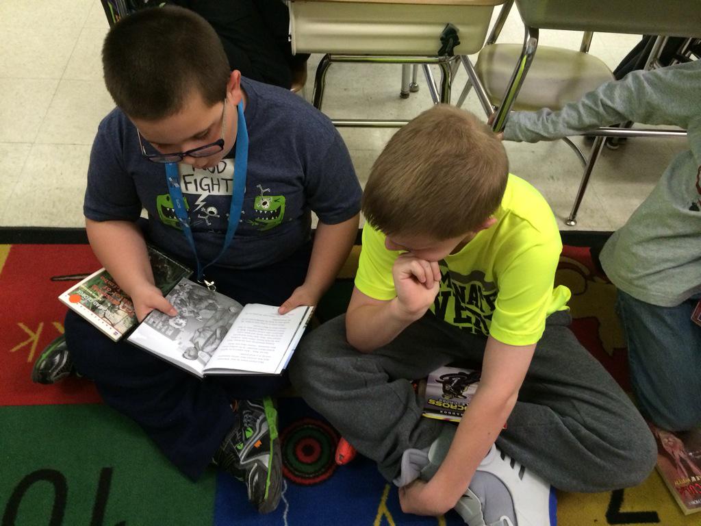 msvencusBCPS's tweet photo. Second Grade Fourth Grade Infusion! #readtosomeone @misscudmore @Connelly_BCPS @LoganElementary http://t.co/nqDS53WjNT