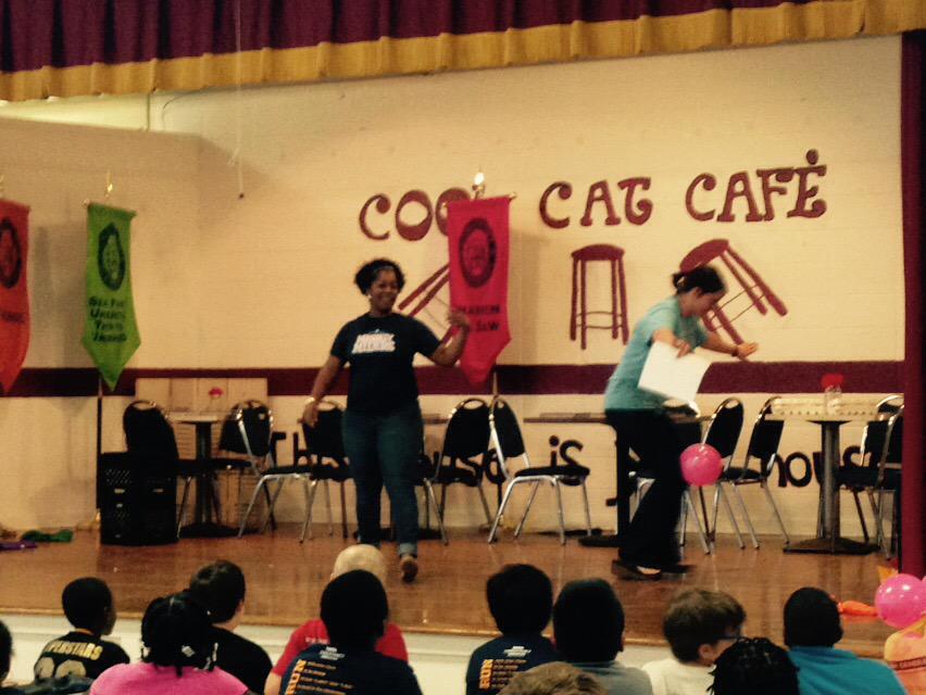 mapeducate's tweet photo. ACT MATH Pep Rally!! http://t.co/kgO4stP09a