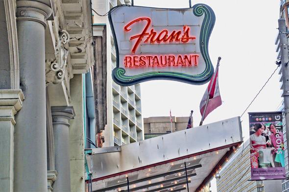 Toronto's tweet image. Celebrate @fransrestaurant's 75th birthday with their original menu (original prices too!) ow.ly/3xLrl0