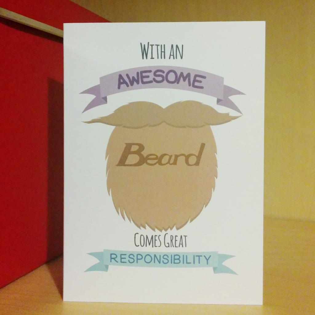 BirdHousePress's tweet photo. For you bearded folk who will be @BrewDogBarLPool on Saturday - you can get your mitts on my new card at the bazaar! http://t.co/pKcIi8HuQ3
