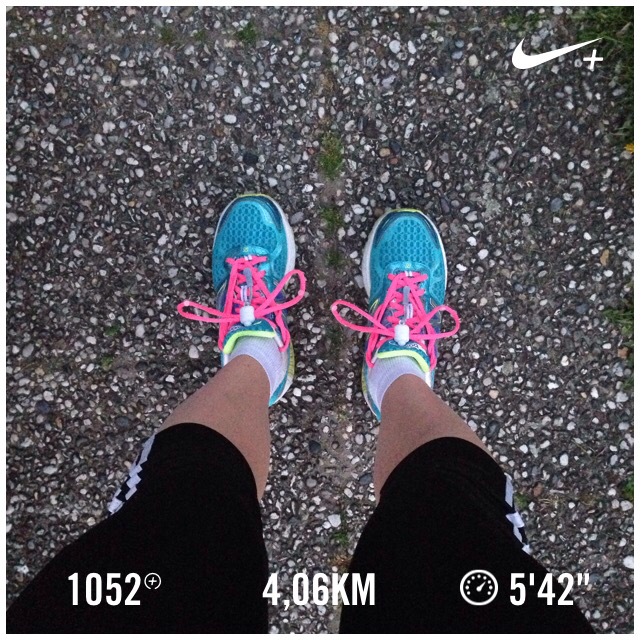 VrouwMetStijl's tweet photo. Laatste rondje voor de 10k zaterdag I just ran 4,06 km @ a 5'42"/km pace with Nike+. http://t.co/dNd6QipDgD #nikeplus http://t.co/20aX0FwfeQ