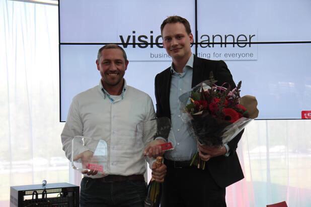 Wat een topdag! De Rookie award gewonnen van @ExactOnline #trots #exactconnect