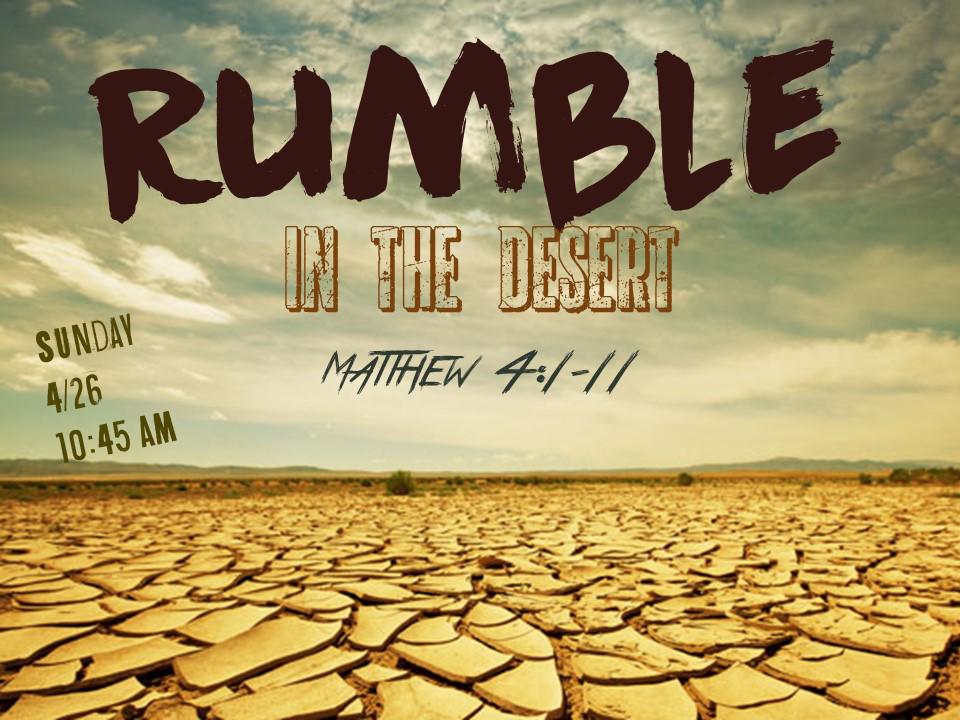 hillsdalefb's tweet photo. Have you heard about the Rumble in the Desert?  Find out more on Sunday! 10:45 AM - See you there! http://t.co/ixRJ3FHYwb