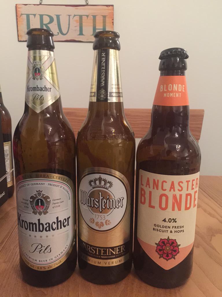 Tasting some great beer from around the world. #whatsyourflavour
