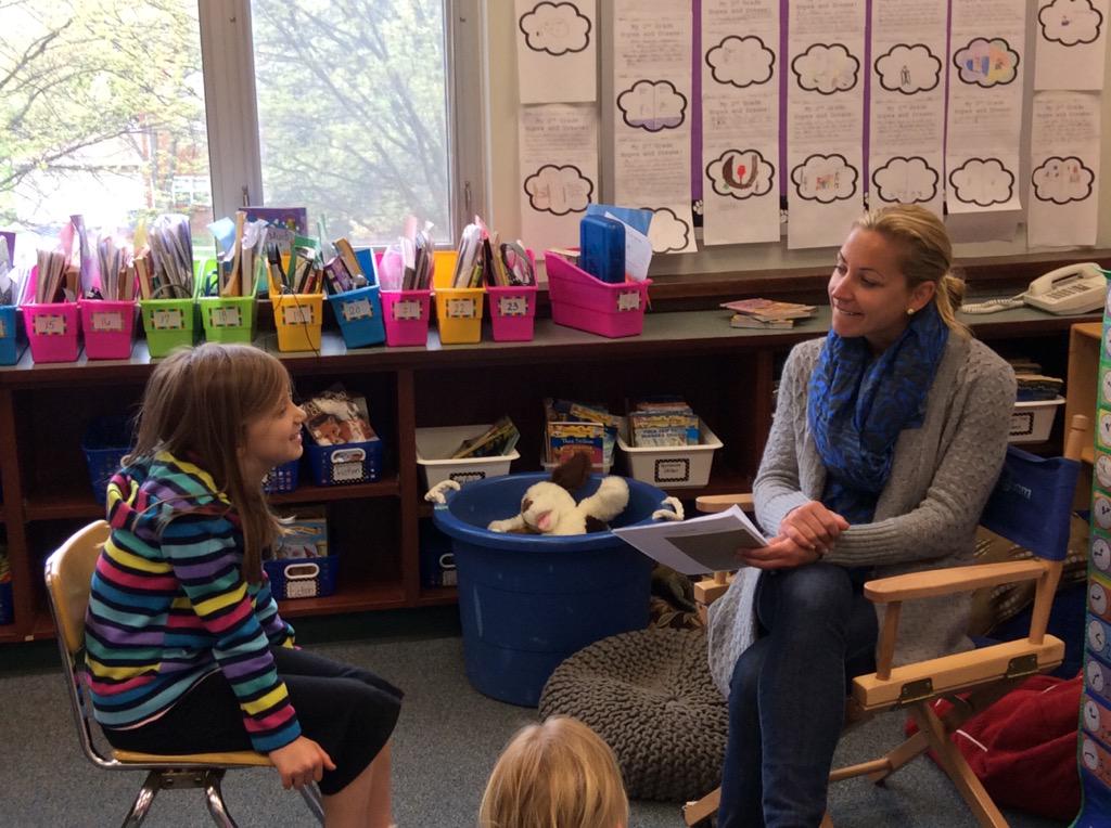 Grade2WolfPack's tweet photo. The Pack is practicing their interview skills! @NTMPrincipal @tekaboutit http://t.co/WoXYvqXvSJ