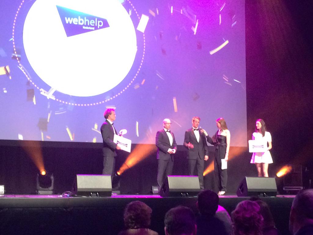 ConcentrixNL's tweet photo. #ncca2015 Webhelp en ZIGGO winnaars partnership award! http://t.co/TWIqF8963P