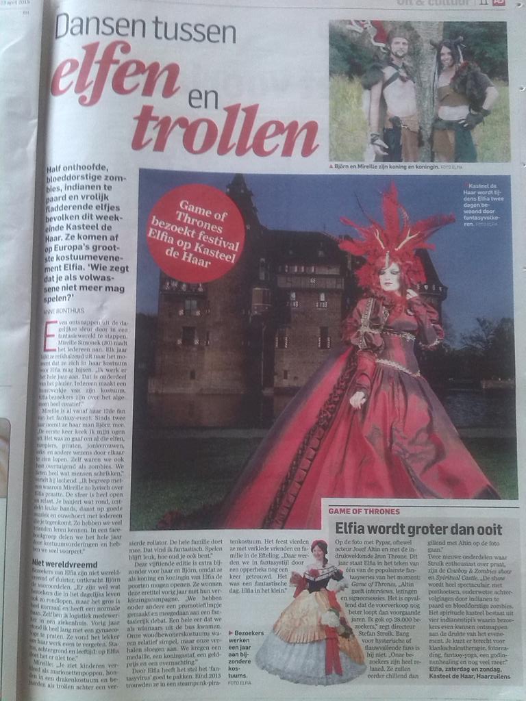 #Elfia <a href="/kasteeldehaar/">Kasteel de Haar</a>