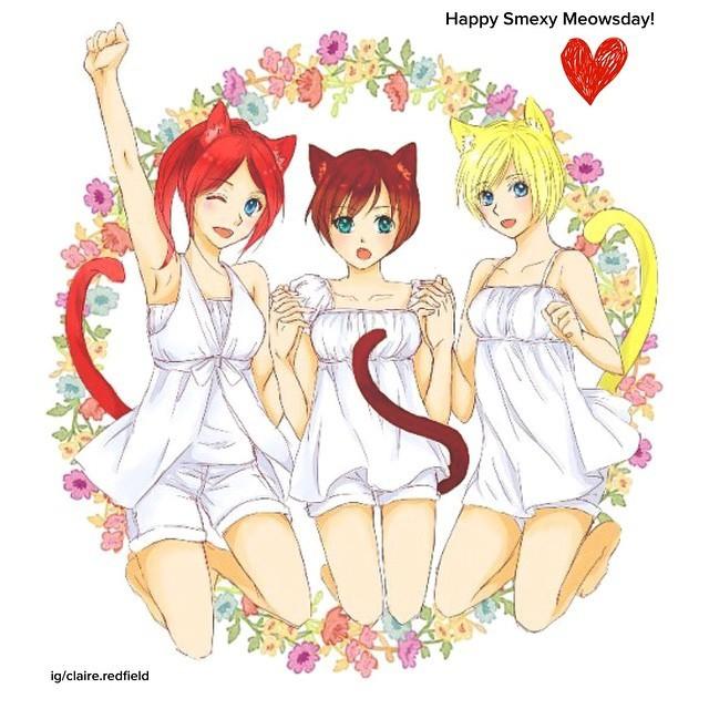 rebecca77500938's tweet photo. Hey girls, are not cute? and perrrrfect.. 🐱💕😝 @SuperGirlAgent  @CIaire_Redfield http://t.co/n3oq37fu3p