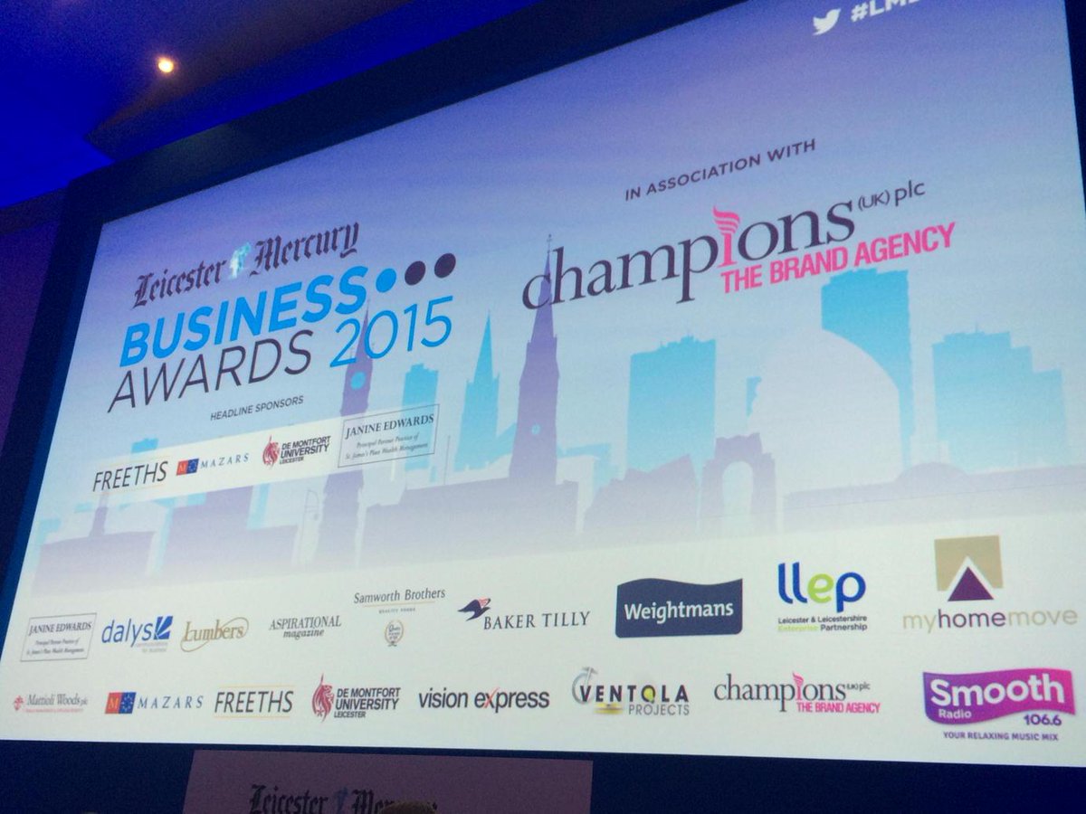 KPWArchitects's tweet photo. @Leicester_Merc Business Awards http://t.co/tm0hmIrRs7