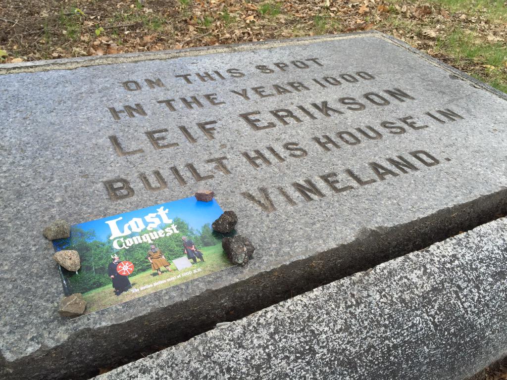 LostConquestDoc's tweet photo. That's not litter. It's whimsy. #LostConquest #IFFBoston2015 http://t.co/kapisgBtHu