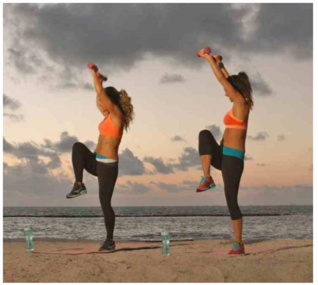 AlisonTonesUp's tweet photo. This AM's #ultimatebootycall was a great way to start my Thursday. @ToneItUp #tiuteam #BIKINISERIES #tiucheckin http://t.co/bUMYNUrNtD