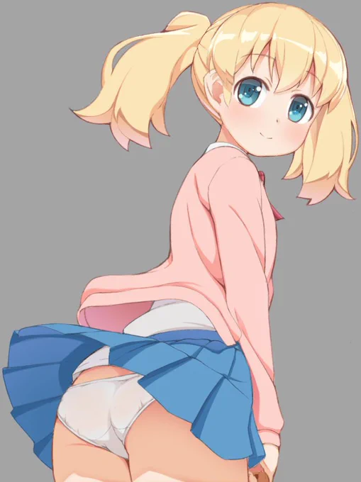 見えないものを見ようとしてペンを握った朝の落書きです。きんモザのアリスちゃん 