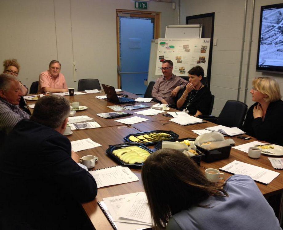 Lots of residents &amp; community partners taking part in our #FellowshipInn first #steeringgroup meeting.