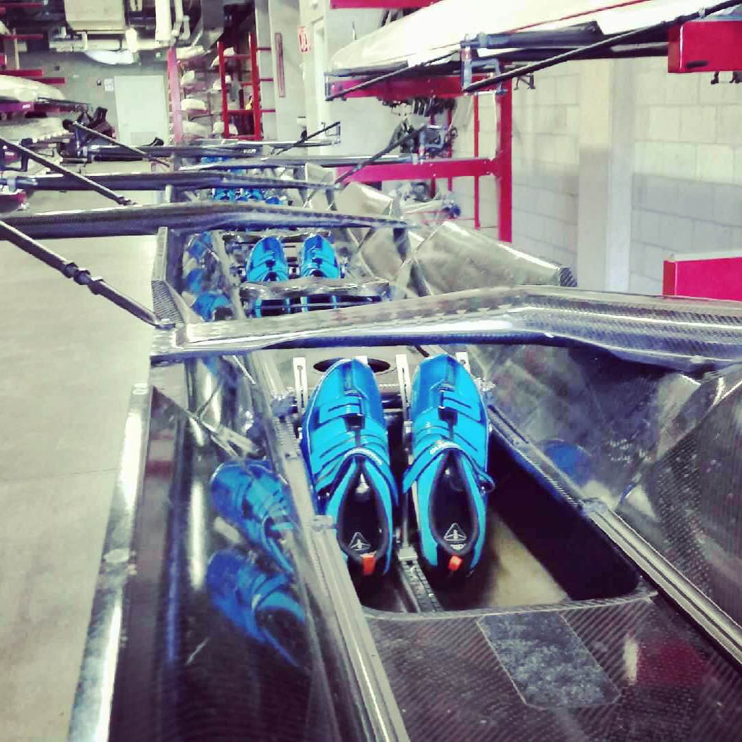 RowShimano's tweet photo. Great day at the Porter Boathouse with @BadgerRowing Men's Team for a #RowShimano Demo! #RowingRelated #Rowers http://t.co/GwMX5NNsQb