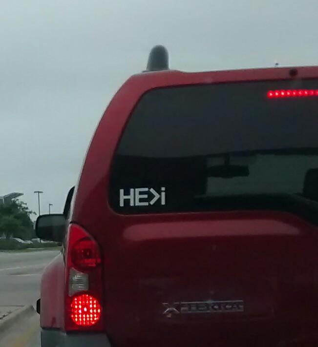 ShaylaRogersHT's tweet photo. Love this car sticker.
He>I
He is greater than I http://t.co/U9F0GlJ8NN
