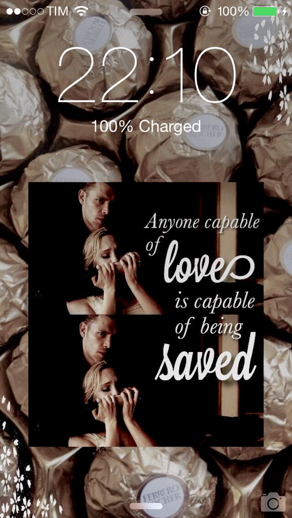 rndmlockscreens's tweet photo. Klaroline lockscreen - rt if you want it, I'll dm it to you (requested) http://t.co/Qhe2crLkqR