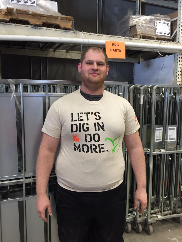 hd6223's tweet photo. Jonathon was 1 of 300 winners in the "how well do you know the HD private brands" spring give-a-way! #springallout http://t.co/9WYDvbDmK7