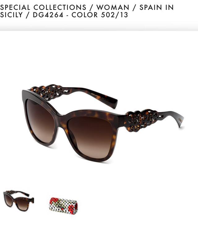 nerissa_clarke's tweet photo. Love these new @dolcegabbana sunnies! 😎 and loving the case too. http://t.co/6gBOVXO0cE