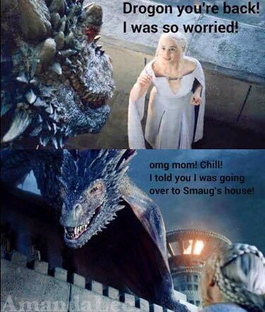 What Drogon was doing while he was away