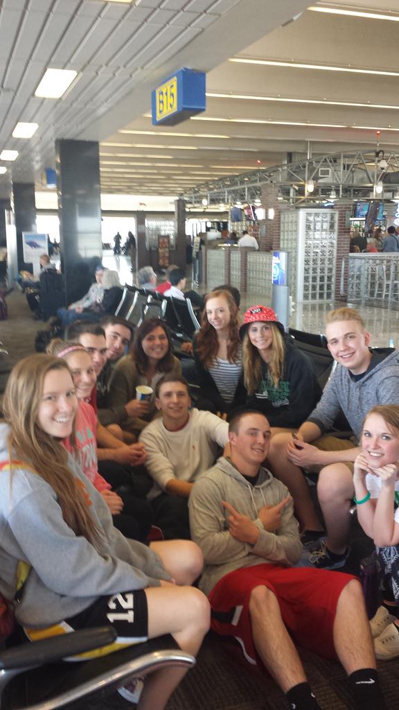 decamwest's tweet photo. MW DECA ready to board for Florida! #betterthanyou #DECAICDC #catstakenats #subtweet http://t.co/obl1F3OXyK