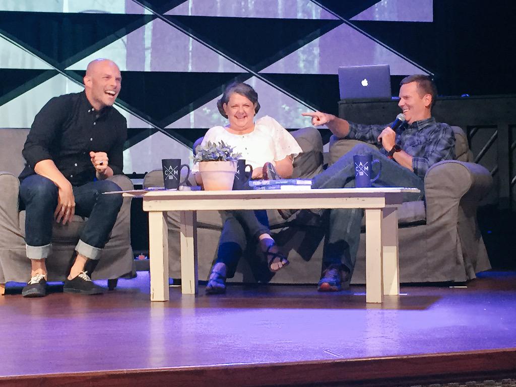 ACCcollege's tweet photo. We loved having @Jimmy_Seibert &amp; @melissawible share last night on how we can honor our parents  #mixedsignals http://t.co/AssHH6wdu5