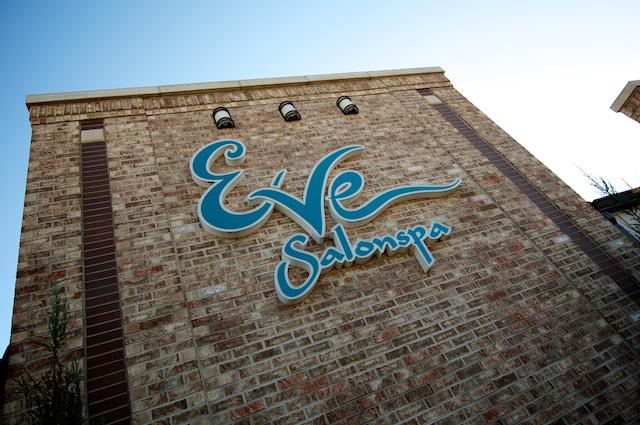 SignArtInc's tweet photo. We made beautiful custom channel letters for @EveSalonspa - btw - this is a great place for a massage! http://t.co/sN78Rn564e