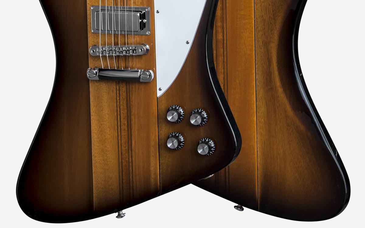 gibsonguitar's tweet photo. Firebird V 2015...it's famous "neck-through" construction = #SustainForDays http://t.co/fLVDCrnj6k http://t.co/g0PjvyNY35