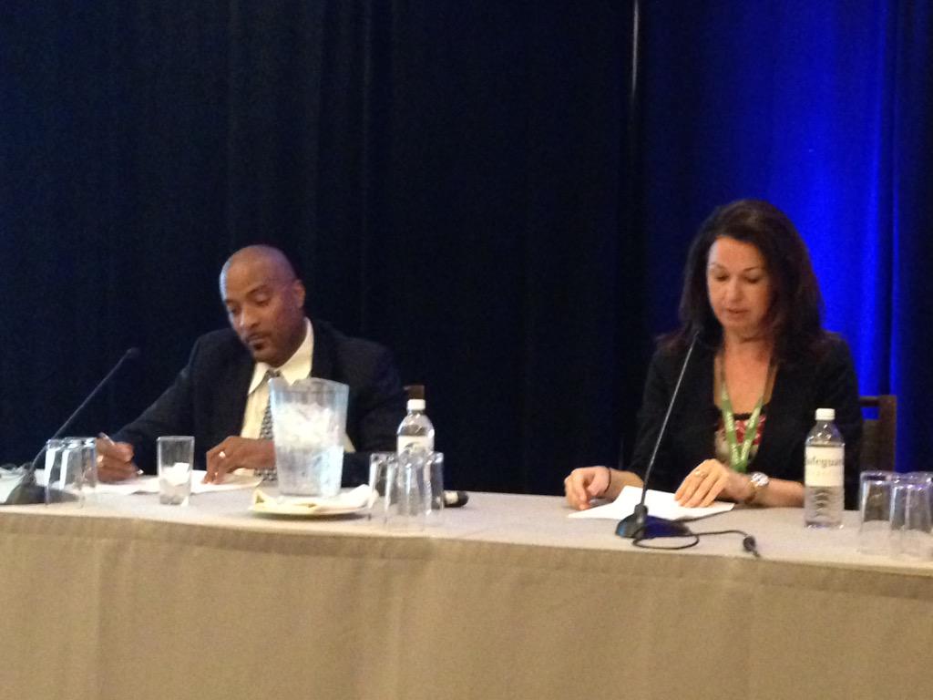 Equifax's tweet photo. @rbiundo73 presenting with @MMREM on how to prevent HOA delinquency headaches at #MSConf @NatMortgageNews http://t.co/JnWEGWs6IW