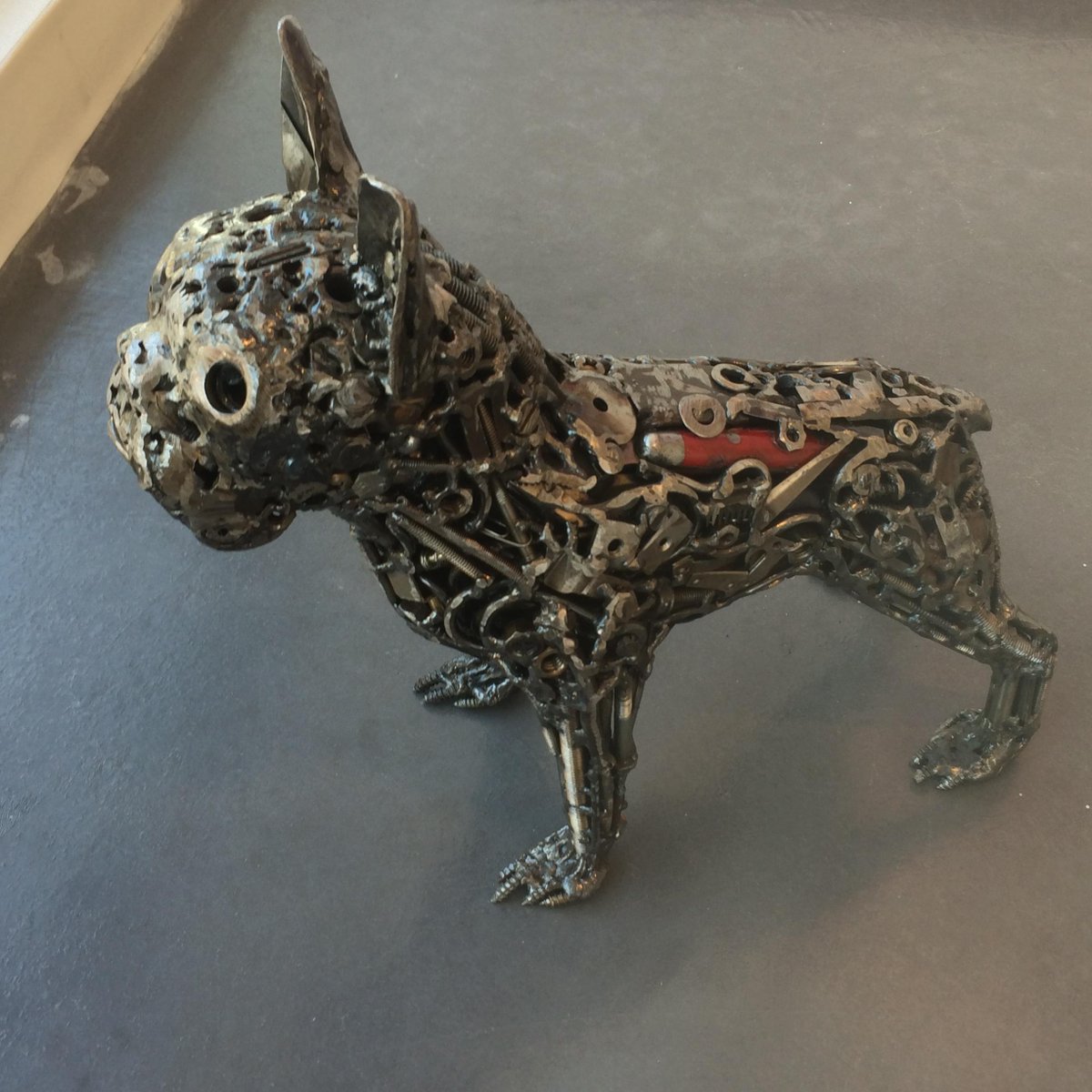 asgallerysf's tweet photo. Brian Mock's piece, "Frenchie" currently on view, garnering attention from his peers ! http://t.co/IFngzz3RHD