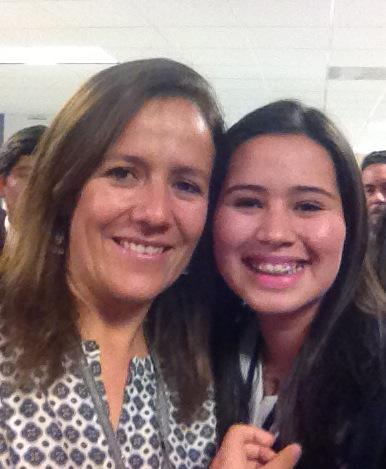 fridaanchondo's tweet photo. Un honor conocer a @Mzavalagc los jóvenes somos la esperanza presente #Piba2015 #CambiemosElRumbo http://t.co/7YBDejakFO