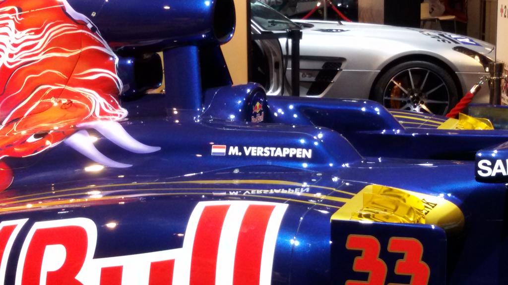 MS_Pictures's tweet photo. Loved seeing your name on the STR7 showcar @MaxVerstappen3! @ToroRossoSpy http://t.co/ze1azLzh7p
