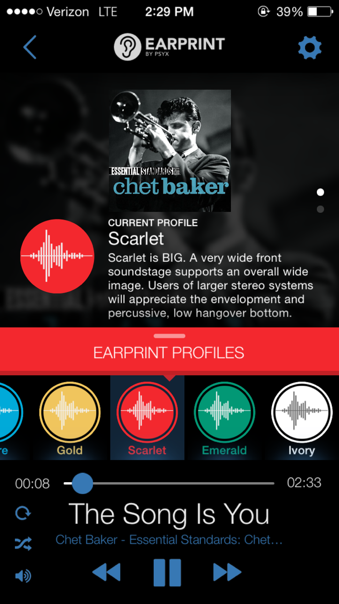 EarprintApp's tweet photo. Earprint of the day! Take it back to the good old vibe of Chet Baker. @EarprintApp #earprint #chetbaker #jazz http://t.co/6ZaP4oU7UU