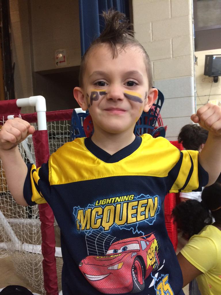 CCPKinderTeach's tweet photo. He's always got school spirit!!! CCP pride!! #icanschools http://t.co/Zd14KYhR0D