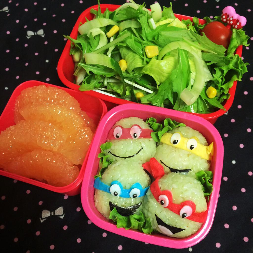 Kayo ミュータントタートルズ 姫ちゃんリクエスト Lunch Lunchbox Jk弁当 お弁当 キャラ弁 今日のお弁当 ベッキー 吹替え ミュータントタートルズ Teenagemutantninja Http T Co Uh8sztvrb3 Twitter