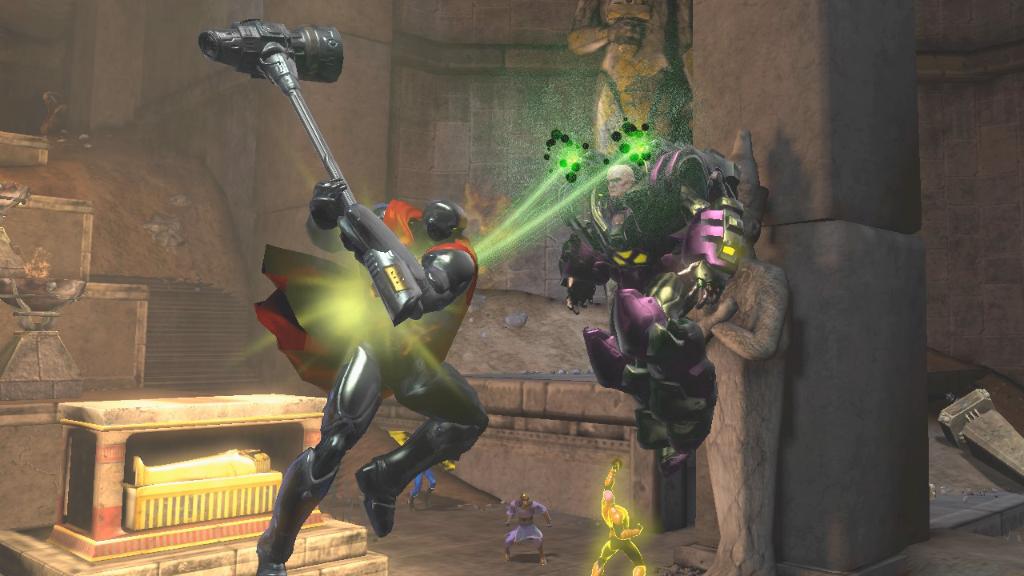 DCUO's tweet photo. Become the ultimate #Supervillain Lex Luthor for FREE this week in Legends PvP and Legends PvE! http://t.co/EXlLlkddjf