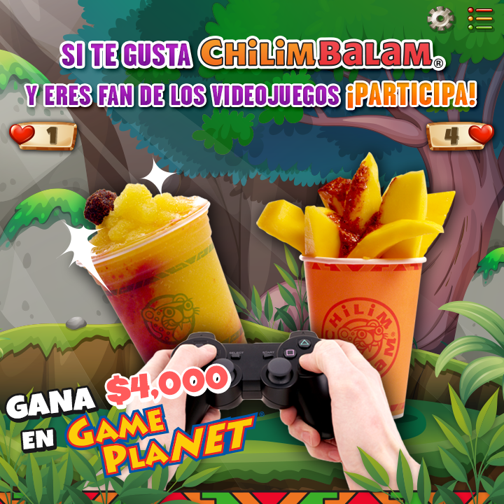 Gameplanetmx's tweet photo. Gana un vale de $4,000.00 pesos en productos GamePlanet. ¡Checa las bases en la página @soychilimbalam y participa! http://t.co/WK3RDp9GI5