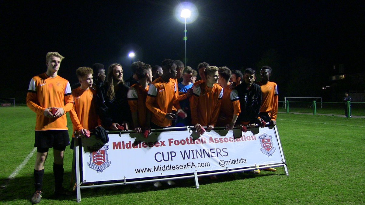 Congratulations to <a href="/Pitshangerfc/">Pitshanger FC</a> who won tonight's <a href="/middxfa/">Middlesex FA ⚽️</a> Under 18's v Magix Youth - highlights up shortly