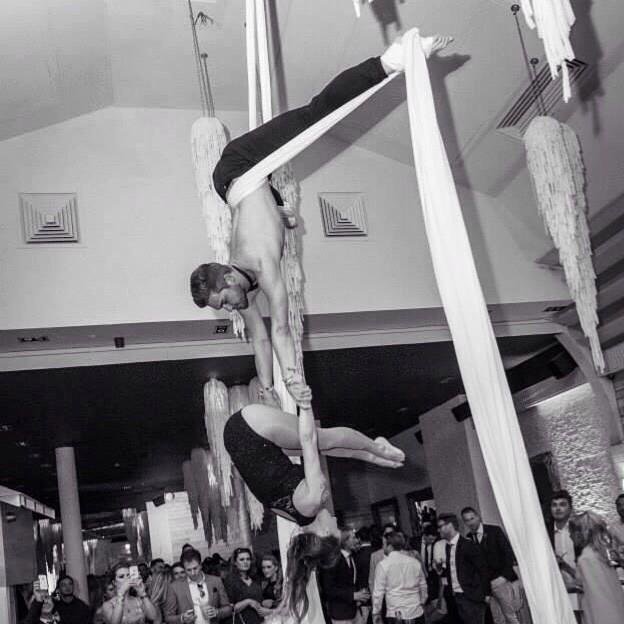 #aerialsilks show at @Amanziliverpool last week! #theact #aerial #circus