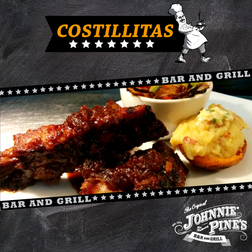 Laletajagger's tweet photo. QUE TAL ESAS COSTILLITAS EN JOHNNIE PINES? TE ESPERAMOS EN @PlazaNavona http://t.co/6wWtl9bAx9