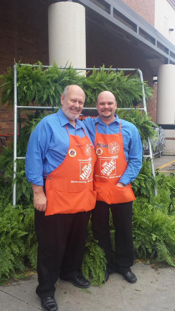Meet Michael on the right.He wants to be like Kent when he grows up.He thought he would start with his hair&amp;clothes.