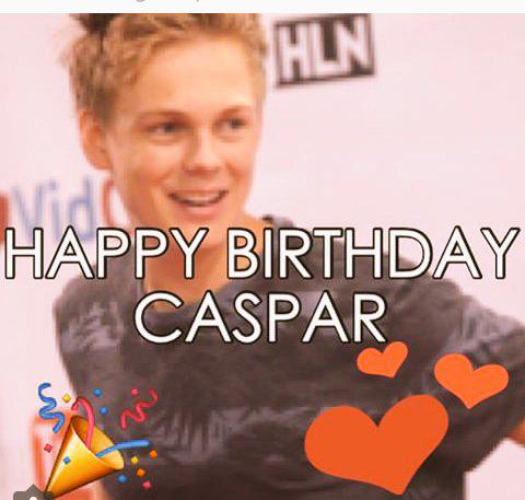 HAPPY BIRTHDAY CASPAAAR!!!) WE LOVE U <3 