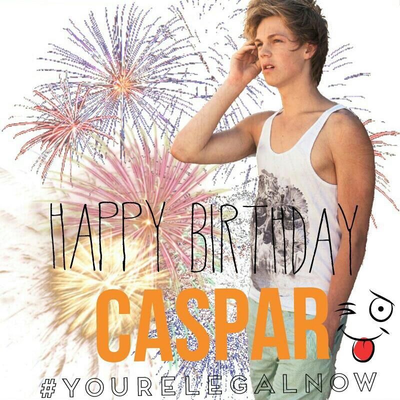  HAPPY BIRTHDAY CASPAR         