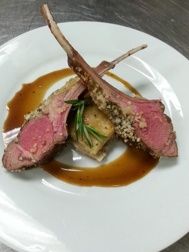 <a href="/ChefBrettMcKee/">Chef Brett McKee</a> another incredible dish from tonights fundraiser. Details soon in my <a href="/PushPlayEat/">PushPlayEat</a> blog. Stay tuned!