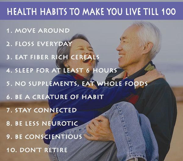 DailyHealthTips's tweet photo. #HealthyHabits for a longer happier Life

#HealthyLiving #Happiness #Health http://t.co/waeHPIFnLl