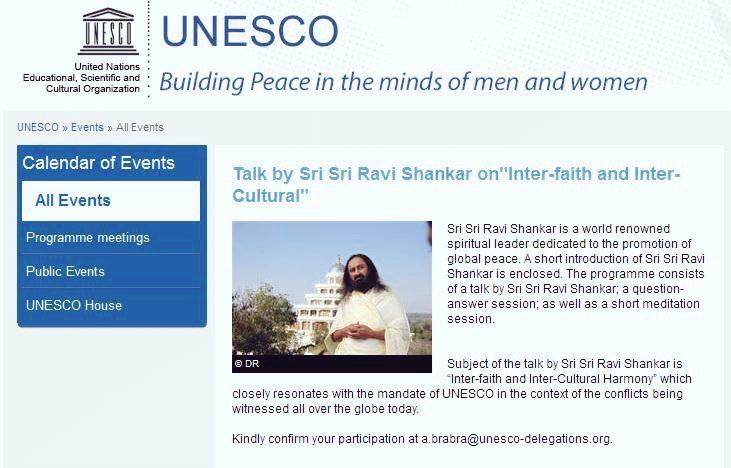 OfficeOfGurudev's tweet photo. After historic #YogainEP @SriSri will speak at @UNESCO HQ in #Paris today at 11AM CET | 2:30 PM IST. Stay tuned! http://t.co/hH6f9tASNb