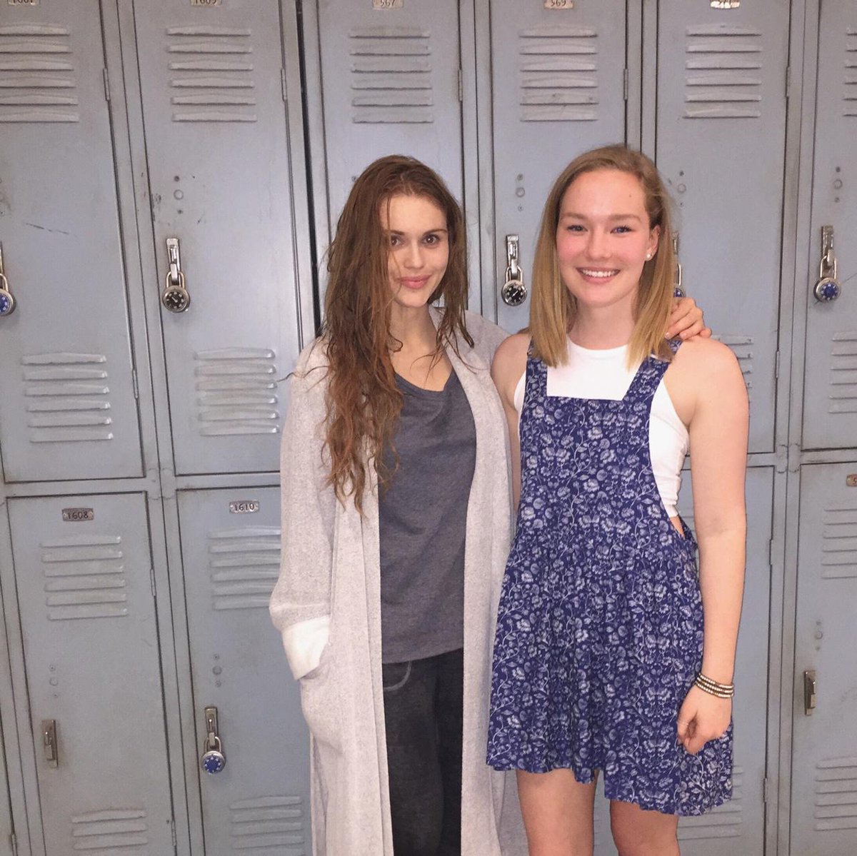 RodenBrasil's tweet image. Hoje (23/04), saiu foto nova da Holland no set da quinta temporada de Teen Wolf!