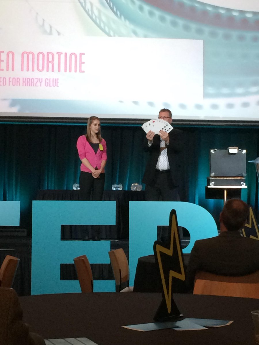 OhioInteractive's tweet photo. We're "magicing" tonight at #OIA15! http://t.co/CZeb6O8xP2